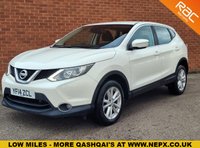 USED 2014 14 NISSAN QASHQAI 1.5 DCI ACENTA SMART VISION 5d 108 BHP RAC WARRANTY