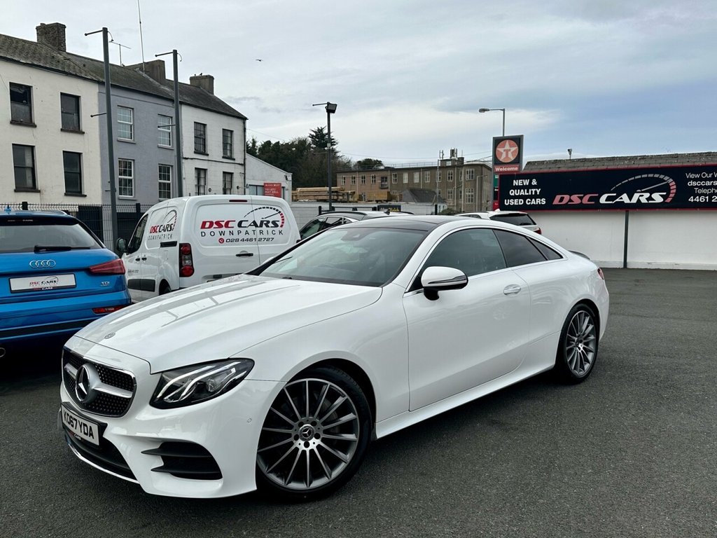 USED 2018 67 MERCEDES-BENZ E-CLASS 2.0 E 220 D AMG LINE PREMIUM 2d 192 BHP AMGLINE PREMIUM PACK ,GREAT SPEC