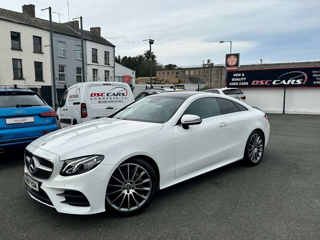 USED 2018 67 MERCEDES-BENZ E-CLASS 2.0 E 220 D AMG LINE PREMIUM 2d 192 BHP AMGLINE PREMIUM PACK ,GREAT SPEC