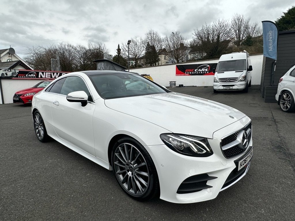 USED 2018 67 MERCEDES-BENZ E-CLASS 2.0 E 220 D AMG LINE PREMIUM 2d 192 BHP AMGLINE PREMIUM PACK ,GREAT SPEC