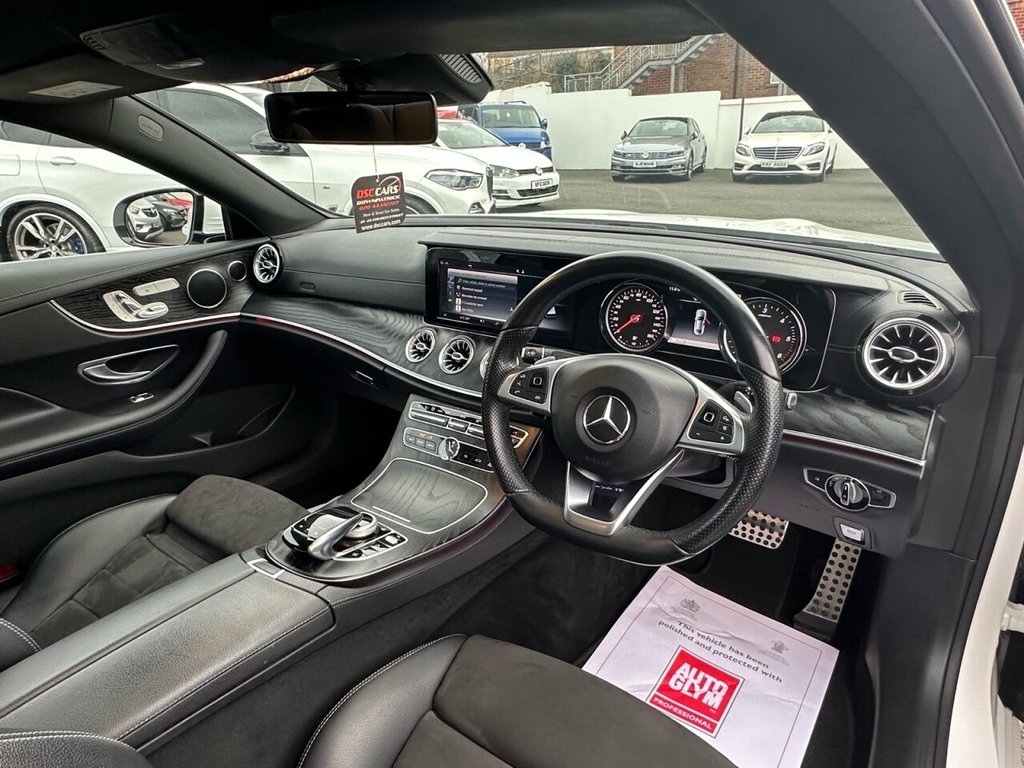 USED 2018 67 MERCEDES-BENZ E-CLASS 2.0 E 220 D AMG LINE PREMIUM 2d 192 BHP AMGLINE PREMIUM PACK ,GREAT SPEC