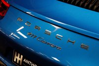 USED 2017 67 PORSCHE 911 3.0 CARRERA PDK 2d 364 BHP HUGE SPEC, GREAT COLOUR COMBO BLUE WITH TAN, SUNROOF, 14 WAY SEATS, HEATED STEERING, HEATED SEATS ETC