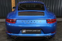 USED 2017 67 PORSCHE 911 3.0 CARRERA PDK 2d 364 BHP HUGE SPEC, GREAT COLOUR COMBO BLUE WITH TAN, SUNROOF, 14 WAY SEATS, HEATED STEERING, HEATED SEATS ETC