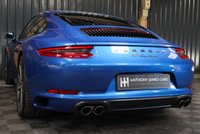 USED 2017 67 PORSCHE 911 3.0 CARRERA PDK 2d 364 BHP HUGE SPEC, GREAT COLOUR COMBO BLUE WITH TAN, SUNROOF, 14 WAY SEATS, HEATED STEERING, HEATED SEATS ETC