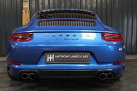 USED 2017 67 PORSCHE 911 3.0 CARRERA PDK 2d 364 BHP HUGE SPEC, GREAT COLOUR COMBO BLUE WITH TAN, SUNROOF, 14 WAY SEATS, HEATED STEERING, HEATED SEATS ETC