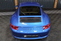 USED 2017 67 PORSCHE 911 3.0 CARRERA PDK 2d 364 BHP HUGE SPEC, GREAT COLOUR COMBO BLUE WITH TAN, SUNROOF, 14 WAY SEATS, HEATED STEERING, HEATED SEATS ETC