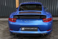 USED 2017 67 PORSCHE 911 3.0 CARRERA PDK 2d 364 BHP HUGE SPEC, GREAT COLOUR COMBO BLUE WITH TAN, SUNROOF, 14 WAY SEATS, HEATED STEERING, HEATED SEATS ETC