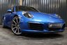 USED 2017 67 PORSCHE 911 3.0 CARRERA PDK 2d 364 BHP HUGE SPEC, GREAT COLOUR COMBO BLUE WITH TAN, SUNROOF, 14 WAY SEATS, HEATED STEERING, HEATED SEATS ETC