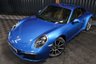 USED 2017 67 PORSCHE 911 3.0 CARRERA PDK 2d 364 BHP HUGE SPEC, GREAT COLOUR COMBO BLUE WITH TAN, SUNROOF, 14 WAY SEATS, HEATED STEERING, HEATED SEATS ETC