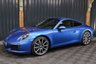 USED 2017 67 PORSCHE 911 3.0 CARRERA PDK 2d 364 BHP HUGE SPEC, GREAT COLOUR COMBO BLUE WITH TAN, SUNROOF, 14 WAY SEATS, HEATED STEERING, HEATED SEATS ETC