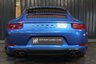 USED 2017 67 PORSCHE 911 3.0 CARRERA PDK 2d 364 BHP HUGE SPEC, GREAT COLOUR COMBO BLUE WITH TAN, SUNROOF, 14 WAY SEATS, HEATED STEERING, HEATED SEATS ETC