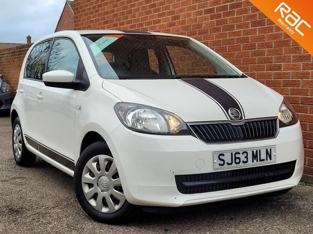 2013 63 Skoda Citigo 1.0 SE 12V 5d 59 BHP