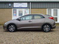 USED 2014 63 HONDA CIVIC 1.6 I-DTEC EX 5d 118 BHP www.suffolkcarcentre.co.uk - Located at Reydon
