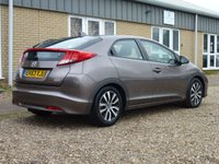 USED 2014 63 HONDA CIVIC 1.6 I-DTEC EX 5d 118 BHP www.suffolkcarcentre.co.uk - Located at Reydon