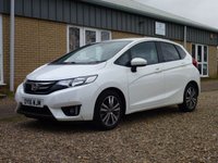 USED 2016 16 HONDA JAZZ 1.3 I-VTEC EX 5d 101 BHP www.suffolkcarcentre.co.uk - Located at Reydon