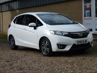 USED 2016 16 HONDA JAZZ 1.3 I-VTEC EX 5d 101 BHP www.suffolkcarcentre.co.uk - Located at Reydon