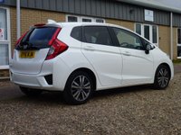 USED 2016 16 HONDA JAZZ 1.3 I-VTEC EX 5d 101 BHP www.suffolkcarcentre.co.uk - Located at Reydon