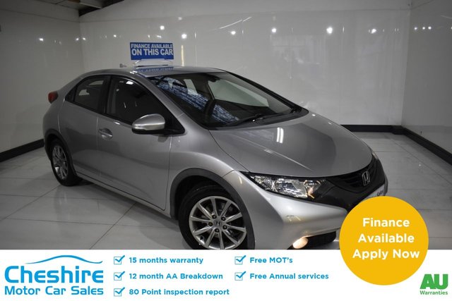 2012 62 Honda Civic 1.8 I-VTEC ES 5d 140 BHP