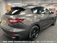 USED 2020 69 MASERATI LEVANTE GRANSPORT Q4 NERISSIMO 4WD V6 DIESEL AUTO UK DELIVERY FLAT FEE &pound;175 (SUBJECT TO DEAL)*OVER 100 IMAGES ON OUR WEBSITE*BESPOKE FINANCE ARRANGED*PART EXCHANGE WELCOME*ALL VEHICLES HPI CLEAR