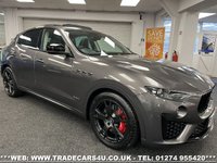 USED 2020 69 MASERATI LEVANTE GRANSPORT Q4 NERISSIMO 4WD V6 DIESEL AUTO UK DELIVERY FLAT FEE &pound;175 (SUBJECT TO DEAL)*OVER 100 IMAGES ON OUR WEBSITE*BESPOKE FINANCE ARRANGED*PART EXCHANGE WELCOME*ALL VEHICLES HPI CLEAR