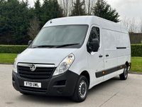 USED 2019 19 VAUXHALL MOVANO 2.3 L3H2 F3500 P/V 129 BHP NO VAT ** NO VAT **REVERSING CAMERA