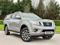 USED 2016 16 NISSAN NP300 NAVARA 2.3 DCI TEKNA 4X4 SHR DCB 190 BHP LEATHER +SAT NAV +SUNROOF + CAMERA