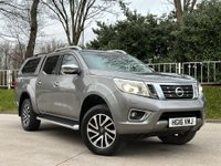 USED 2016 16 NISSAN NP300 NAVARA 2.3 DCI TEKNA 4X4 SHR DCB 190 BHP LEATHER +SAT NAV +SUNROOF + CAMERA