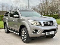 USED 2016 16 NISSAN NP300 NAVARA 2.3 DCI TEKNA 4X4 SHR DCB 190 BHP LEATHER +SAT NAV +SUNROOF + CAMERA