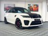 USED 2018 68 LAND ROVER RANGE ROVER SPORT 5.0 SVR 5d 567 BHP OPENING PAN ROOF / SOFT CLOSE