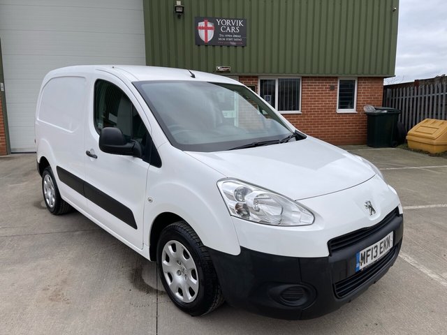 2013 13 Peugeot Partner 1.6 HDI S L1 850 89 BHP