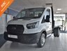 USED 2019 69 FORD TRANSIT 2.0 350 ECOBLUE LEADER TIPPER L2 S/S 130 BHP EURO 6 TWIN REAR WHEELS LOW MILES X3 DROP SIDES+FINISHED IN FOZEN WHITE