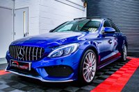 USED 2017 17 MERCEDES-BENZ C-CLASS 2.1 C 250 D AMG LINE PREMIUM PLUS 4d 204 BHP 2 KEYS + FSH + BURMESTER