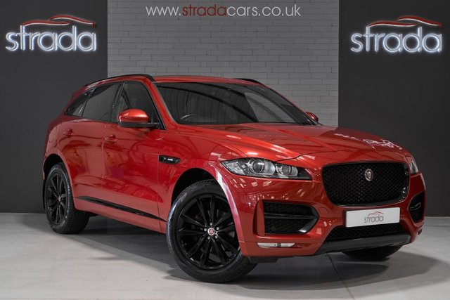 2018 68 Jaguar F-Pace 2.0 R-SPORT AWD 5d 177 BHP