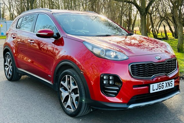 2016 66 Kia Sportage 2.0 CRDI GT-LINE 5d 134 BHP