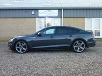 USED 2019 69 AUDI A5 2.0 SPORTBACK TFSI BLACK EDITION MHEV 5d 188 BHP www.suffolkcarcentre.co.uk - Located at Reydon