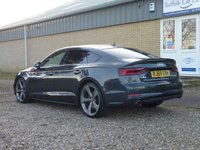 USED 2019 69 AUDI A5 2.0 SPORTBACK TFSI BLACK EDITION MHEV 5d 188 BHP www.suffolkcarcentre.co.uk - Located at Reydon