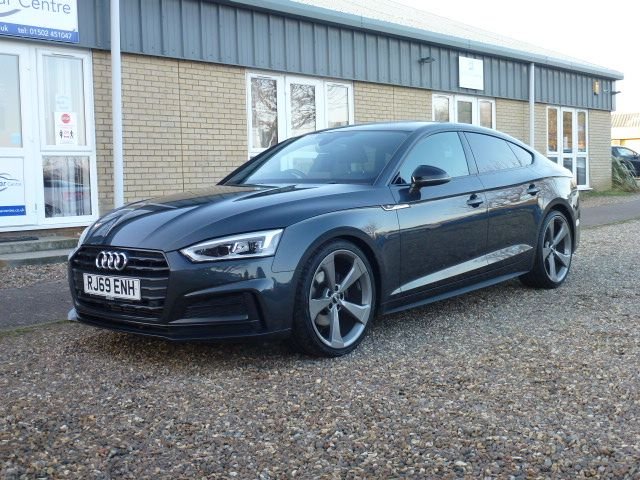 2019 69 Audi A5 2.0 SPORTBACK TFSI BLACK EDITION MHEV 5d 188 BHP