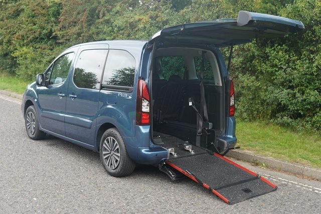 View our Peugeot Partner Tepee 5 Seat Petrol Wheelchair Accessible Disabled Access Vehicle WAV