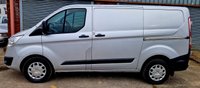 USED 2017 67 FORD TRANSIT CUSTOM 2.0 290 TREND LR P/V 104 BHP AIR CON, 1 OWNER, RACKING