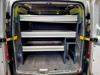 USED 2017 67 FORD TRANSIT CUSTOM 2.0 290 TREND LR P/V 104 BHP AIR CON, 1 OWNER, RACKING