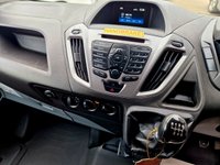 USED 2017 67 FORD TRANSIT CUSTOM 2.0 290 TREND LR P/V 104 BHP AIR CON, 1 OWNER, RACKING
