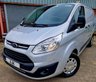 USED 2017 67 FORD TRANSIT CUSTOM 2.0 290 TREND LR P/V 104 BHP AIR CON, 1 OWNER, RACKING