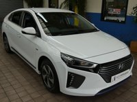USED 2019 19 HYUNDAI IONIQ 1.6 PREMIUM MHEV 5d 140 BHP SAT NAV CAMERA HEATED SEATS HYUNDAI WARRANTY TILL JULY 2024
