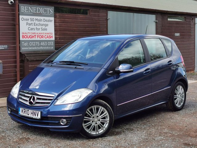 2010 10 Mercedes-Benz A-Class 1.5 A160 ELEGANCE SE 5d 95 BHP