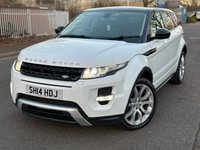 USED 2014 14 LAND ROVER RANGE ROVER EVOQUE 2.2L SD4 DYNAMIC 5d AUTO 190 BHP 