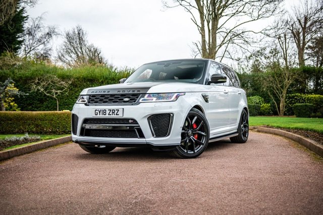 2018 18 Land Rover Range Rover Sport 5.0 SVR 5d 567 BHP
