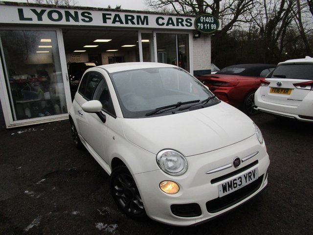 2014 63 Fiat 500 1.2 S (SPORT) 3d 69 BHP