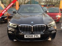 USED 2018 68 BMW X5 3.0 XDRIVE30D M SPORT 5d 261 BHP * HUGE SPEC * 2018/68reg BMW X5 30D X-DRIVE M-SPORT AUTOMATIC - PADDLE SHIFT - FULL MERINO UPGRADE IVORY LEATHER - 22 INCH UPGRADE ALLOYS - NAVIGATION - 1 OWNER FROM BRAND NEW - FULL SERVICE HISTORY - HUGE SAVING ON LIST PRICE WHEN WAS NEW !!!!