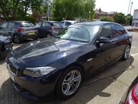 USED 2015 65 BMW 5 SERIES 3.0 530D M SPORT 4d 255 BHP TINTED WINDOWS FSH STUNNING