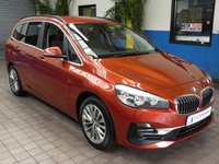 USED 2019 19 BMW 2 SERIES 1.5 218I LUXURY GRAN TOURER 5d 139 BHP 7 SEATS SAT NAV LEATHER PARKING SENSORS 1 OWNER SERVICE HISTORY 6 MONTHS GOLD WARRANTY